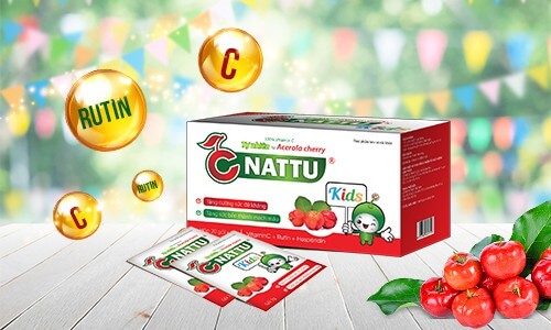 Thực phẩm bảo vệ sức khỏe CNattu kids hỗ trợ tăng cường sức đề kháng cho trẻ.